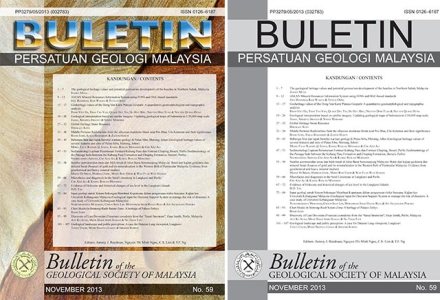 Bulletin of the Geological Society of Malaysia Vol 58