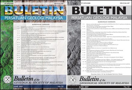 Bulletin of the Geological Society of Malaysia, Volume 53 (2007)