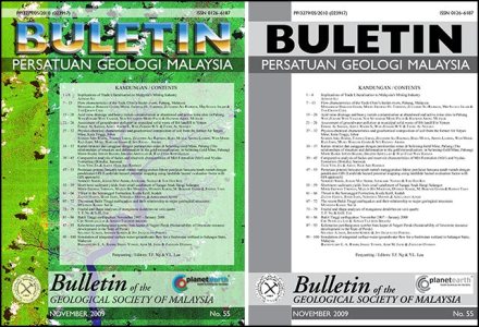Bulletin of the Geological Society of Malaysia Vol. 55 (2009)