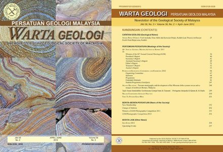 Warta Geologi Vol 38, No 2