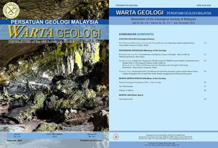 Warta Geologi Vol 40 No 3-4