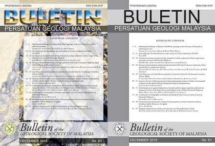 Bulletin of the Geological Society of Malaysia, Volume 61, 2015